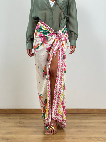 Pareo tropicana PAPPAGALLI