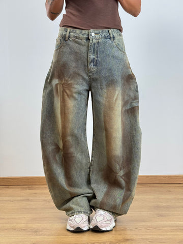 Jeans SUPER BALLOON DIRTY P10686