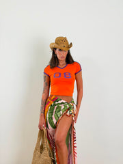 T-shirt Brasil Arancione 5836