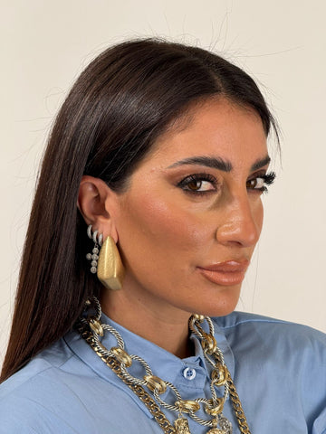 Orecchìni VIRGOLA ORO