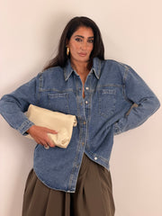 Maxi camicia denim 2215