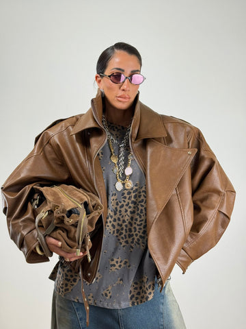 Chiodo PATTA MARRONE 45053