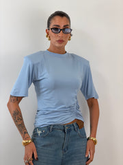 T shirt Just West Sky W990