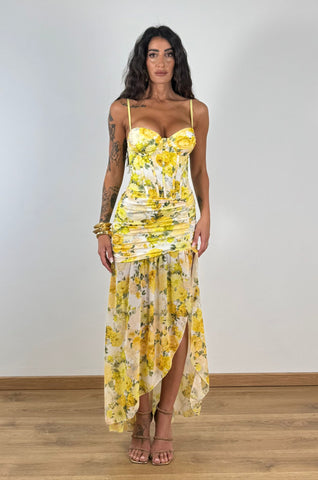 Abito SOPHIA GIALLO 26545