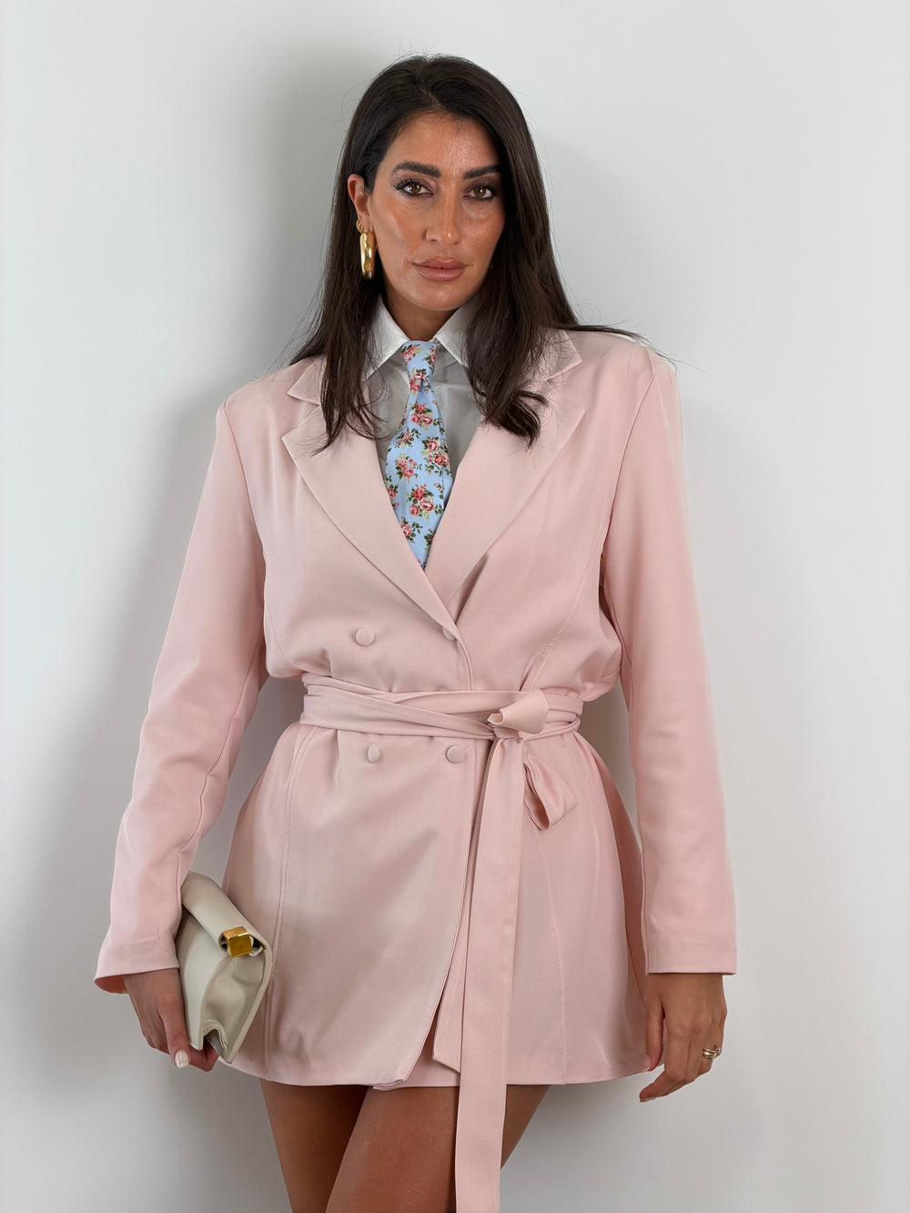 Abito Blazer rosa confetto 6876