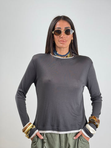 Maglia GRIGIO BORDINO 5545