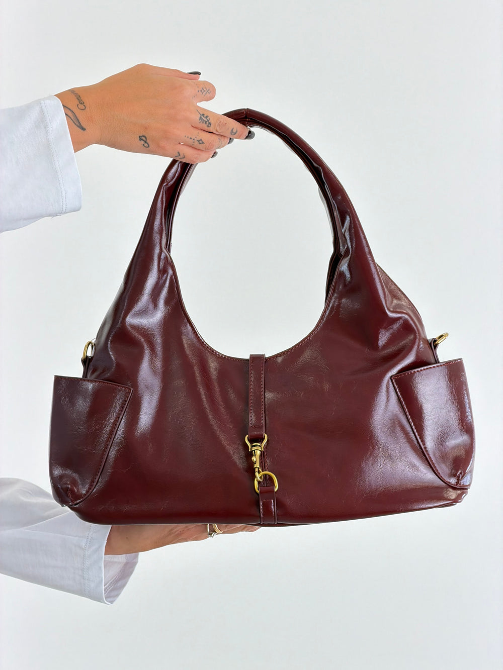 Borsa Hobo Wine 2398
