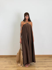 Abito Etnika Brown 5055