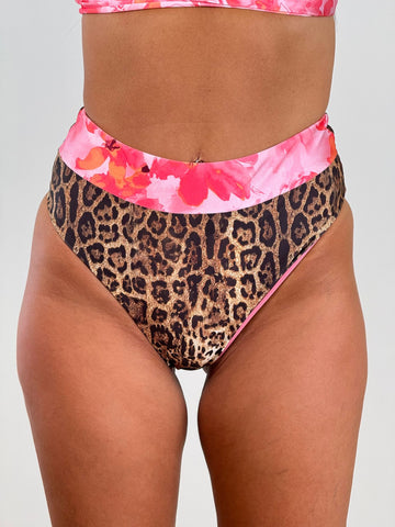 SLIP ELENA ANIMAL/FLOWERS