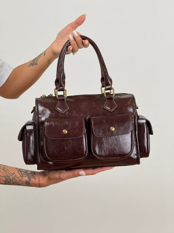 Bauletto tasche brown