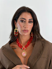 Collana Partenope Rosso 5169