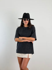 T-shirt Stone nera 3341