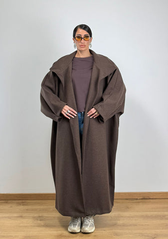 Cappotto BIG OVERSIZE MARRONE 88756