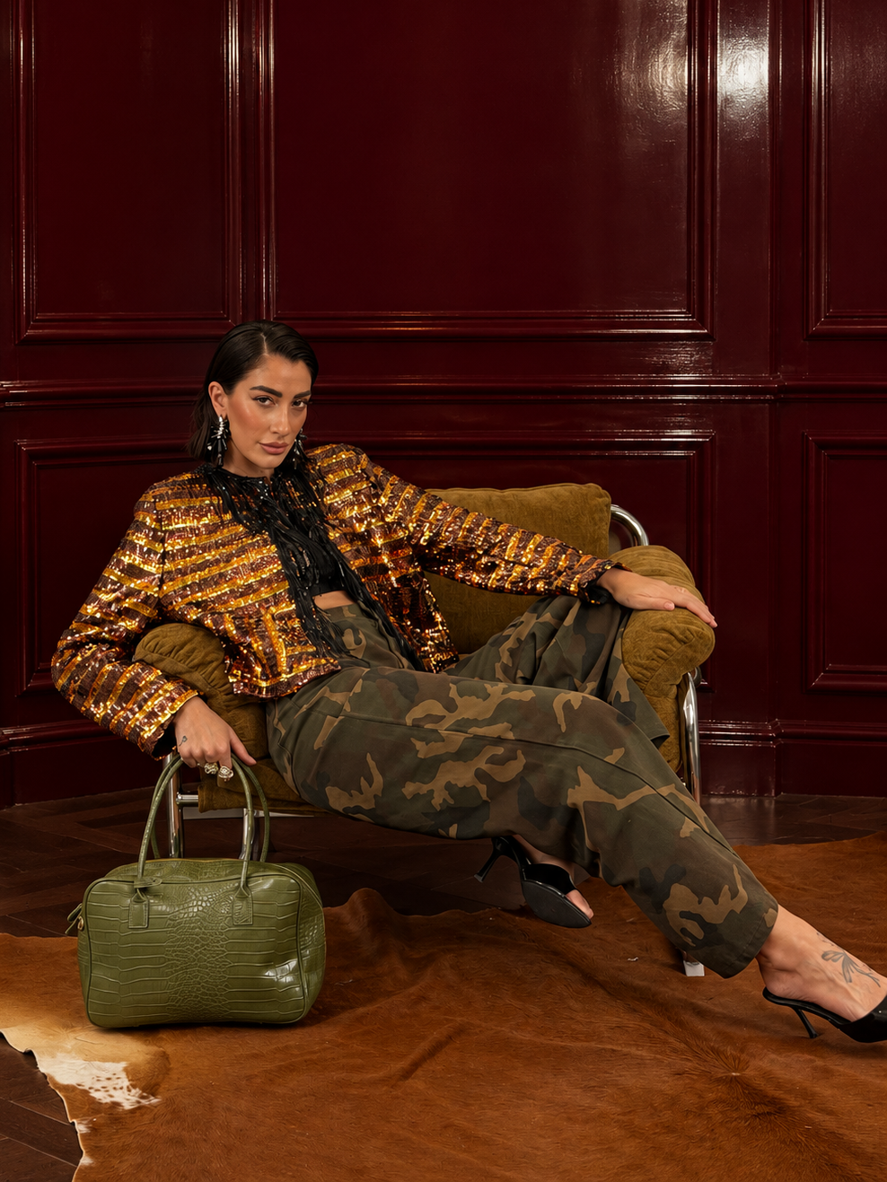 Jeans Camo Desert Lumina LD6274