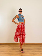 Gonna bandana ROSSA 60211