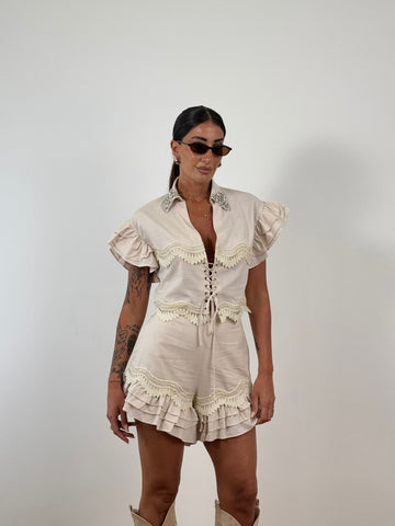 COORDINATO DOROTY BEIGE C183