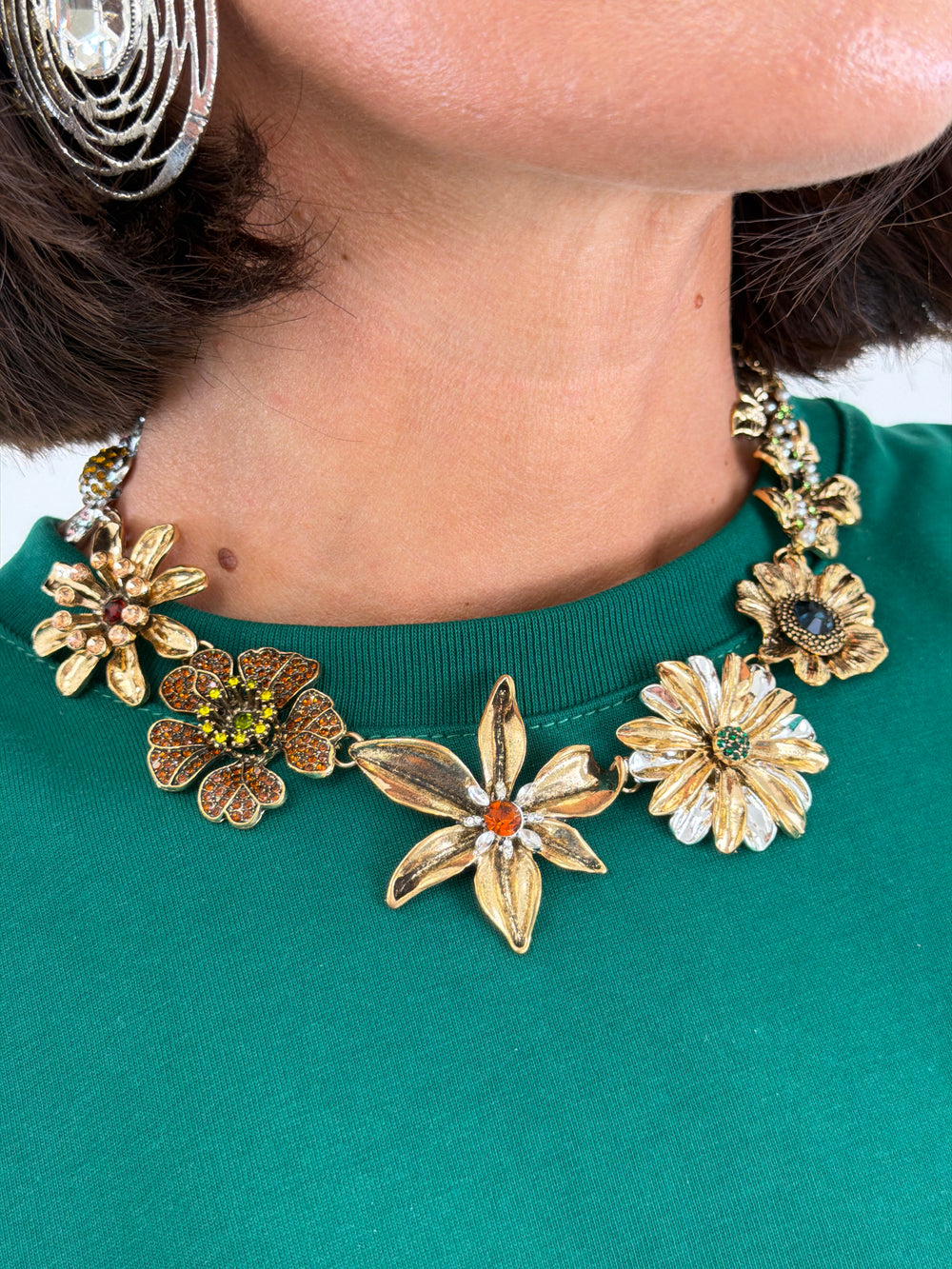 Collana Bouquet oro