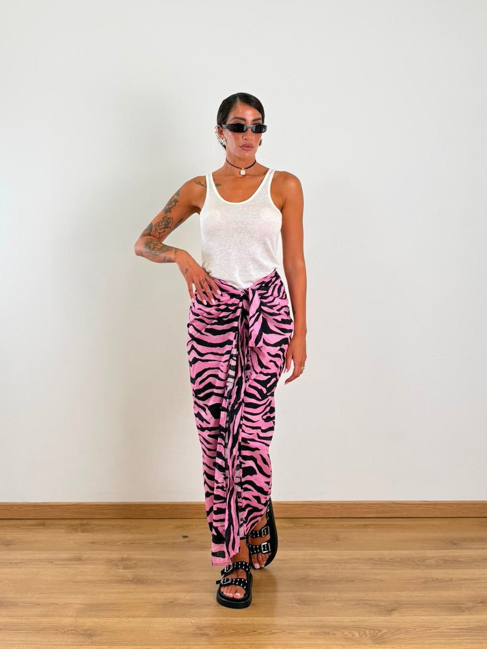 Pareo Zeebra Pink F1801