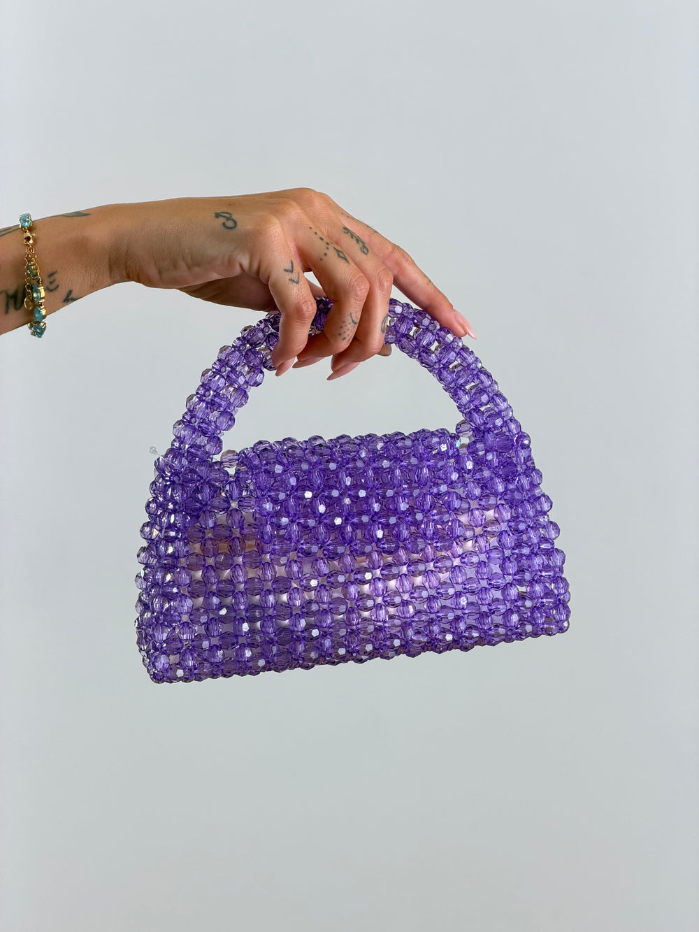 Borsa cristallo VIOLA SK566