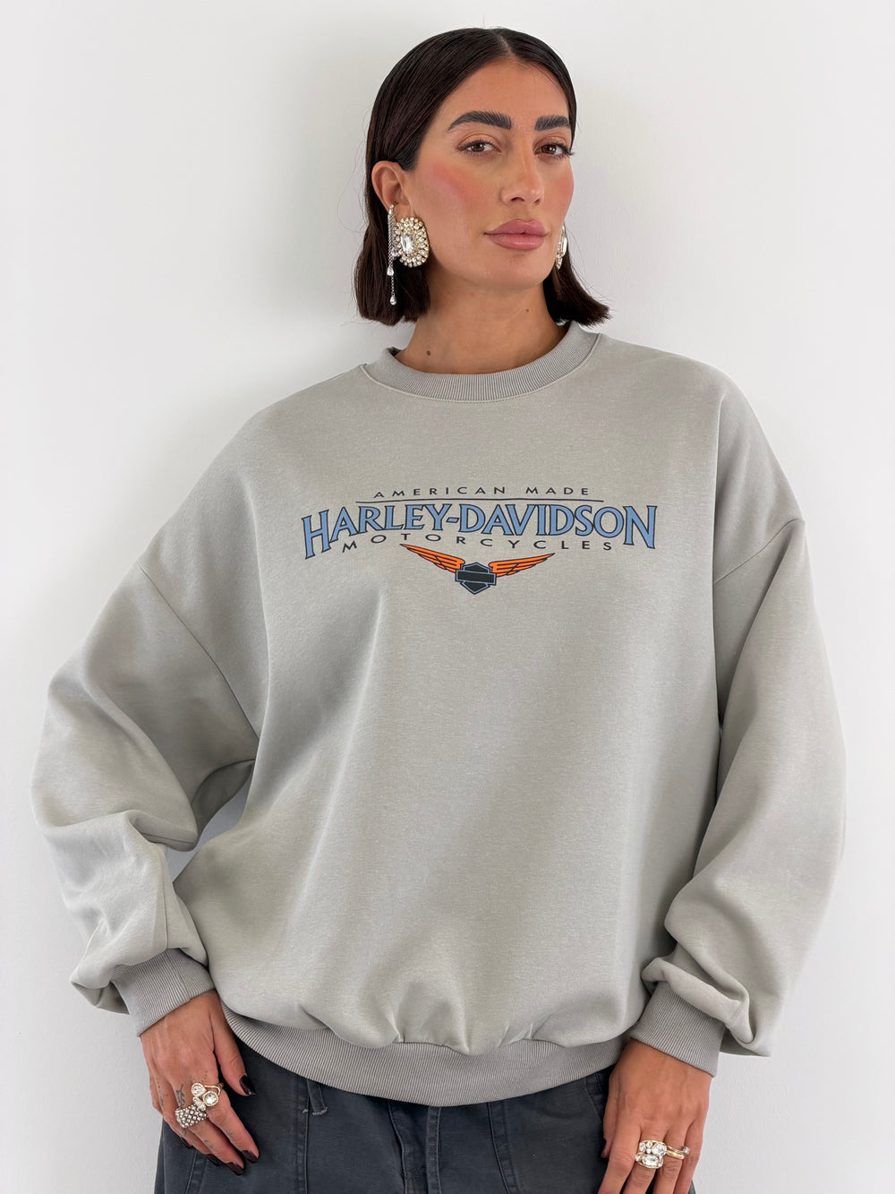 Felpa Harley Light Grey 59397