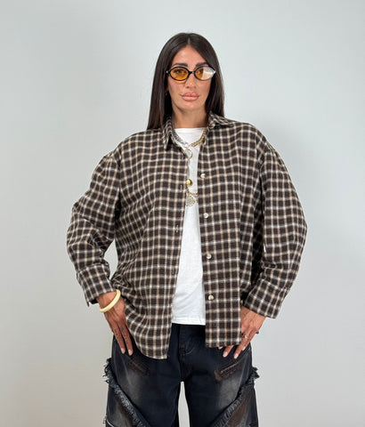 Camicia JUSTWEST QUADRI 2617-c