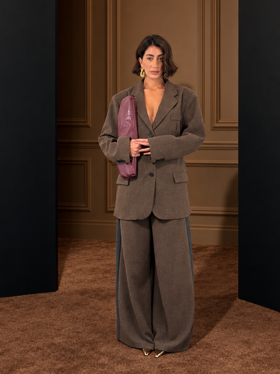 Tailleur Contrast Brown Lumina  LD6424/LD6425
