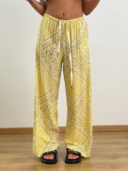 Pantalone Bandana Giallo 710388