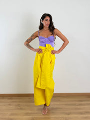 Pantalone FUSCIACCA GIALLO 52342