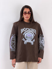 T-shirt Rockies Marrone 793.