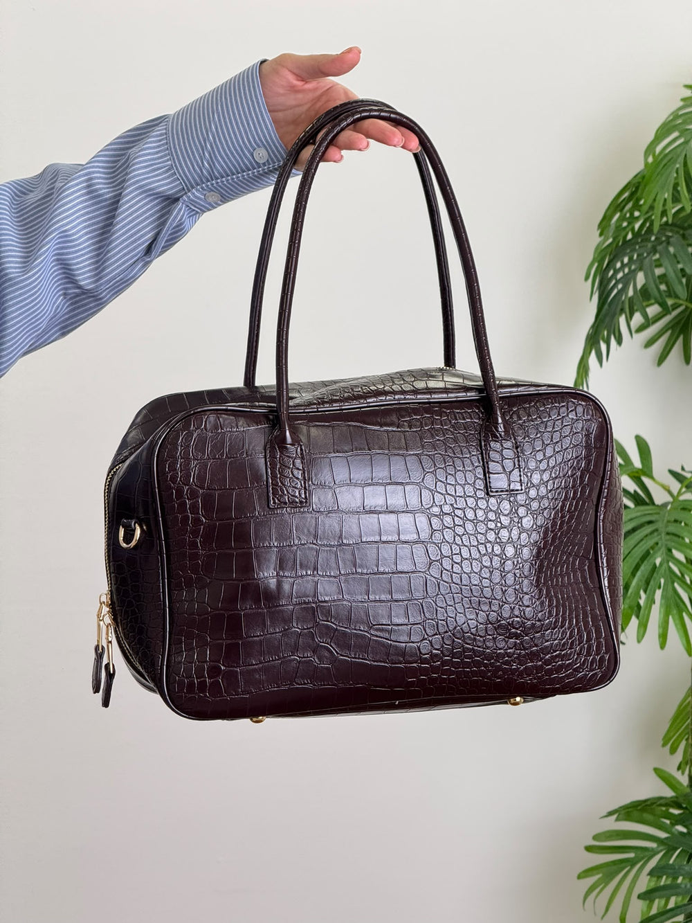 Borsa Bauletto Cocco choco RA2413