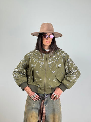 Giubbino SWAROVSKI VERDE 11912