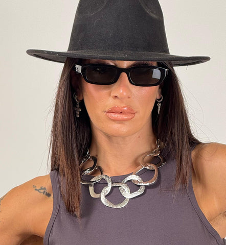 Collana cerchi argento