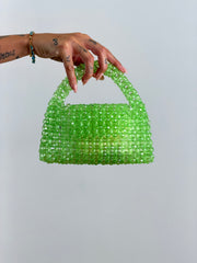 Borsa cristallo VERDE SK566