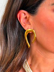 Orecchini Onda Gold 110