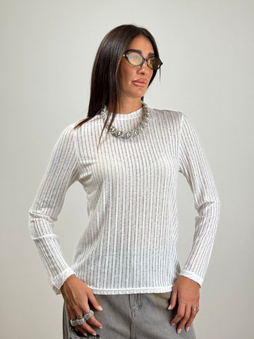 Maglia COSTE FILO WHITE 5198