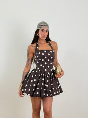 Abito Pin Up Brown 29025