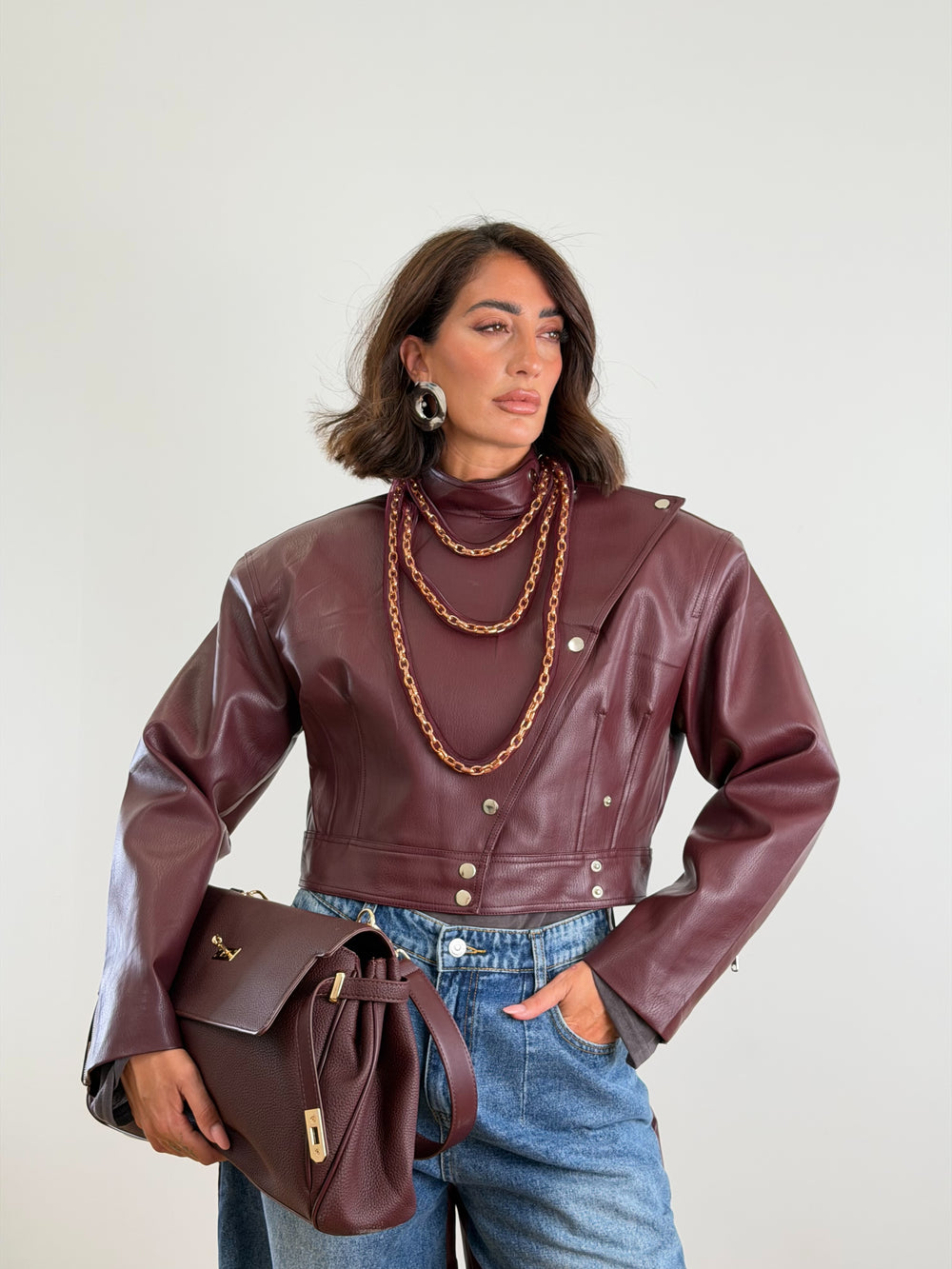 Giacca Sinfony bordeaux 15101