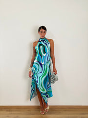 Coordinato Geometric Turquoise 16032
