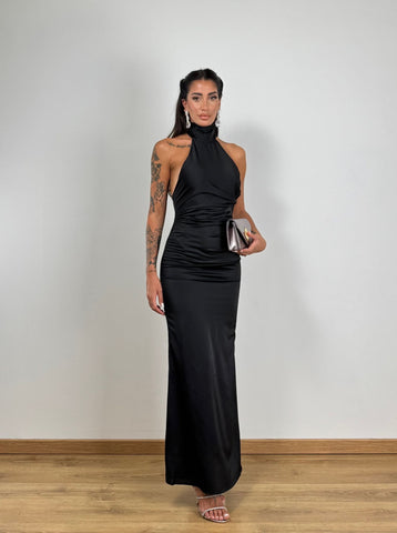 Abito Drappeggio BLCK 15529