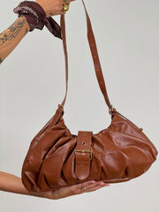 Borsa MAXI CLUTCH CUOIO