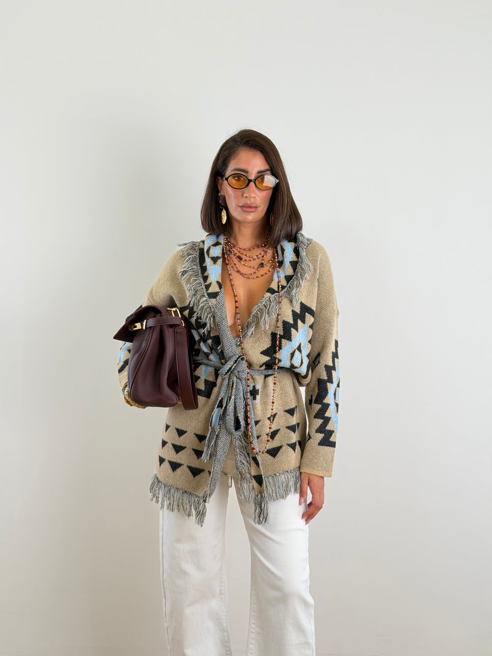 Cardigan Jacquard PL15662