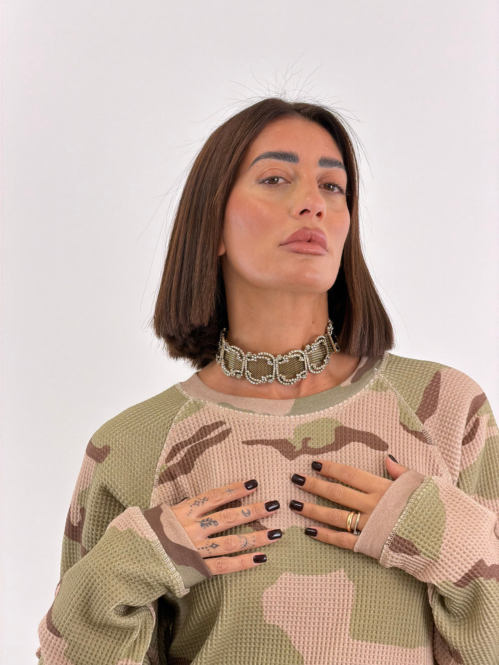 Collana Shine Mesh