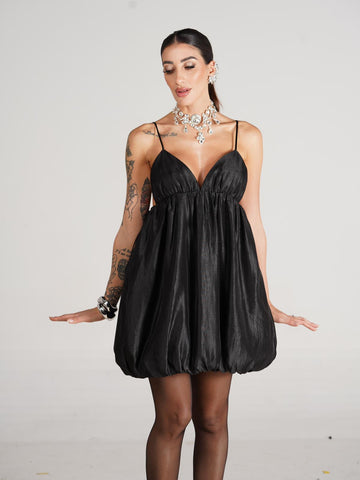 Abito fiocco LUMINA BLACK