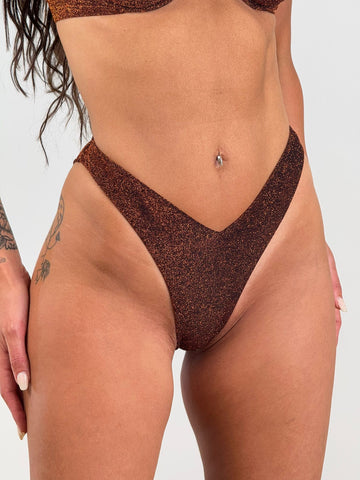SLIP DAFNE LUREX BRONZO