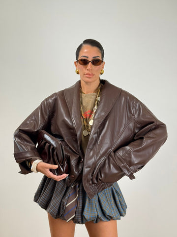 BOMBER REVER MARRONE 9003