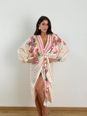 Kimono Lungo Stelle 1281