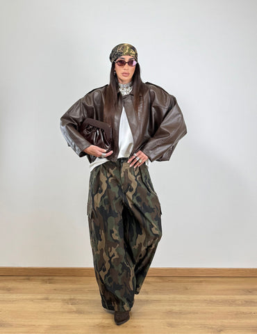 Pantalone MIMETICO MILITARE 3681