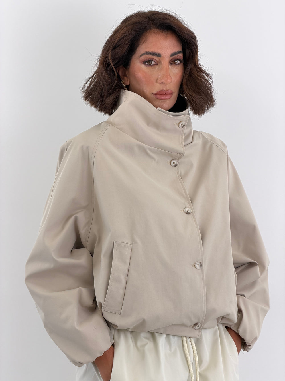 Bomber Minimal collo alto 1020