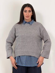 Pull grigio basic PL4950