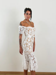 Abito Syrene White W39342